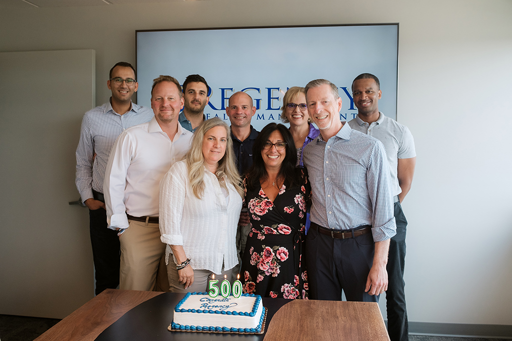 Regency Wealth Management reaches $500 Million in Regulatory Assets Under Management!