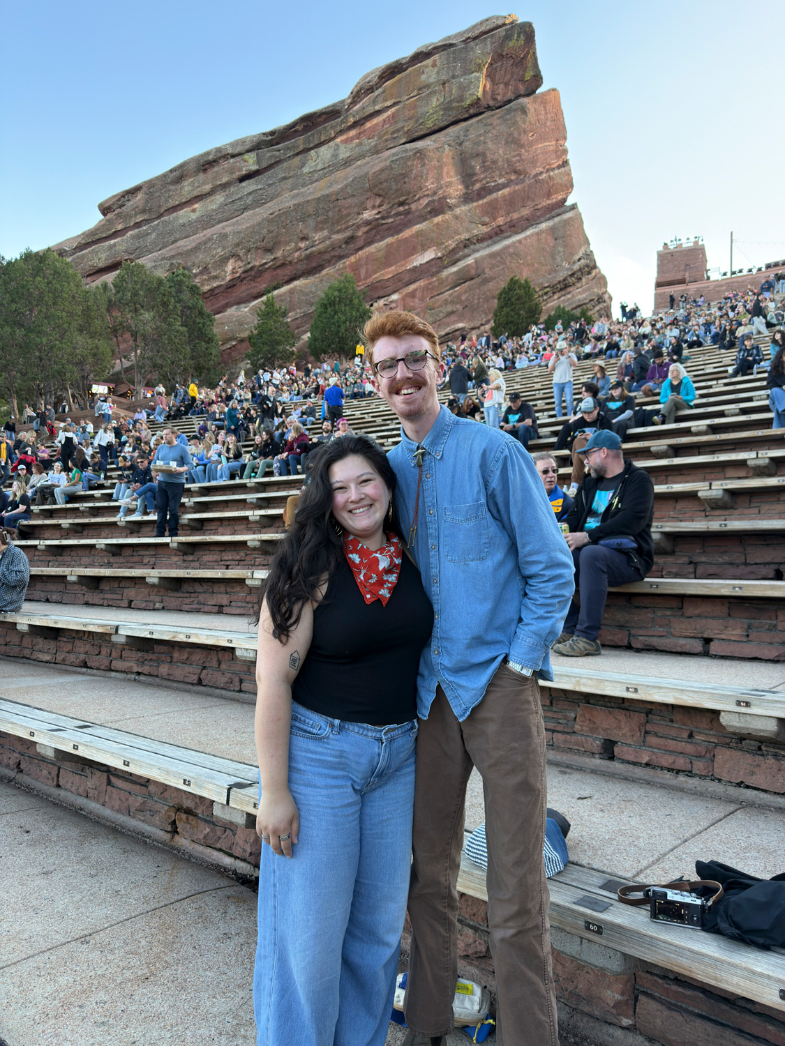 Chase & Paloma at a Lord Huron concert in Colorado.